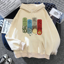 Load image into Gallery viewer, The KedStore 137 / S My Neighbor Totoro Harajuku Hoodies Women Studio Ghibli Kawaii Sweatshirt Miyazaki Hayao Funny Cartoon Top Hooded Female - S - xxL- XXXL
