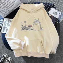Load image into Gallery viewer, The KedStore 161 / S My Neighbor Totoro Harajuku Hoodie Studio Ghibli Kawaii Sweatshirt Miyazaki Hayao - S-XXL-XXXL