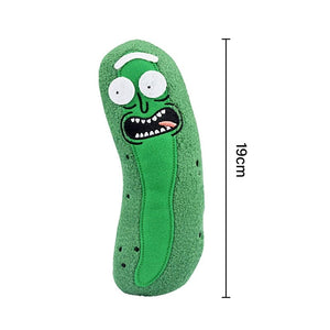 The KedStore 1pc 20cm Funny Rick And Morty Plush Toys Doll Cute Pickle Rick Plush Soft Pillow Stuffed Toys for Children Kids Christmas Gifts