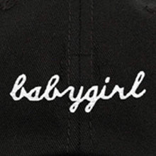 Load image into Gallery viewer, &quot;babygirl&quot; Embroidered Baseball Cap / gorra de béisbol bordada