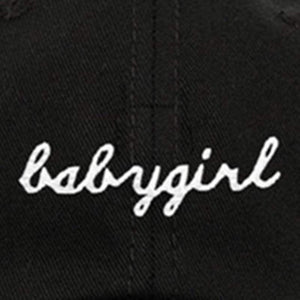 "babygirl" Embroidered Baseball Cap / gorra de béisbol bordada