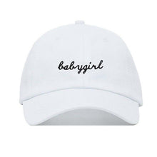 Load image into Gallery viewer, &quot;babygirl&quot; Embroidered Baseball Cap / gorra de béisbol bordada