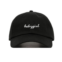 Load image into Gallery viewer, &quot;babygirl&quot; Embroidered Baseball Cap / gorra de béisbol bordada