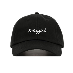 The KedStore 2017 New babygirl Embroidered Adjustable Baseball Cap Hats Curved Bill Snapback Hats Hip Hop Dad Caps Trucker cap Gorras
