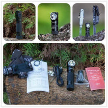 Load image into Gallery viewer, EDC &amp; Tactical LED Headlamp - Cree XPL 1200lm 18650 - Flashlight with Power Indicator