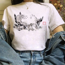 Load image into Gallery viewer, The KedStore 37 / S Leuke Kat T-Shirt My Neighbor Totoro Studio Ghibli Tshirt Kawaii Tee Miyazaki Hayao - R3