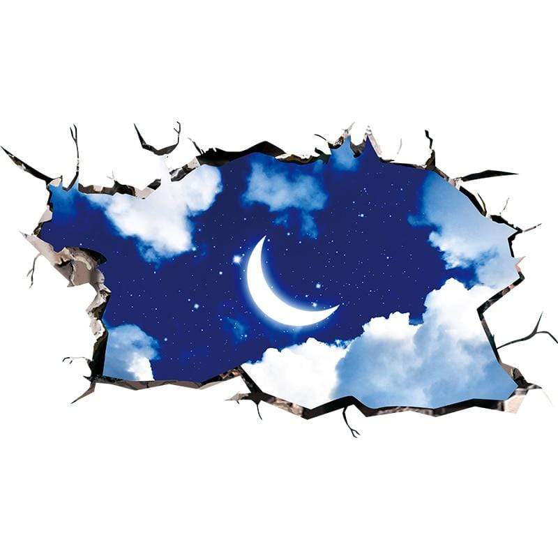 The KedStore 3D Wall Stickers Cosmic Galaxy Planet Wall Decor Outer Space Ceiling Decoration | TheKedStore