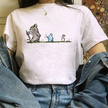 Load image into Gallery viewer, Leuke Kat T-Shirt My Neighbor Totoro Studio Ghibli Tshirt Kawaii Tee Miyazaki Hayao - R3