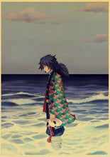 Load image into Gallery viewer, The KedStore 42X30cm / E185 10 Demon Slayer: Kimetsu no Yaiba Tanjirou Nezuko Anime Poster Kraft Paper Poster - Wall Stickers