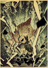 Load image into Gallery viewer, The KedStore 42X30cm / E185 19 Demon Slayer: Kimetsu no Yaiba Tanjirou Nezuko Anime Poster Kraft Paper Poster - Wall Stickers