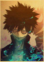 Load image into Gallery viewer, The KedStore 42X30cm / Q020 13 Janpnese Anime  My Hero Academia retro posters / wall stickers