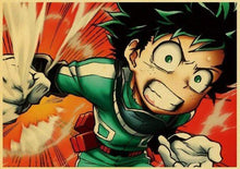 Load image into Gallery viewer, The KedStore 42X30cm / T003 21 Janpnese Anime  My Hero Academia retro posters / wall stickers