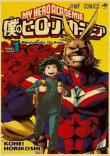 Load image into Gallery viewer, The KedStore 42X30cm / T003 4 Janpnese Anime  My Hero Academia retro posters / wall stickers