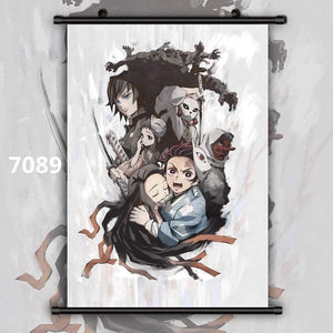 The KedStore 7089 / 30x45cm Demon Slayer Anime Poster