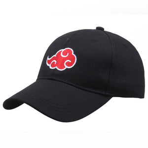 The KedStore Akatsuki 21 / 53cm adjustable Hot Anime Caotoon Hat Cotton Akatsuki Embroidery Uchiha Logo Fashion Cap Comicon Gift