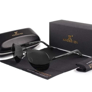 KINGSEVEN Vintage Aluminum Polarized Sunglasses Sun glasses | TheKedStore