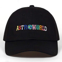 Load image into Gallery viewer, The KedStore &quot;ASTROWORLD&quot; Embroidered Baseball Cap - Cotton /  ASTROWORLD gorra de béisbol bordada
