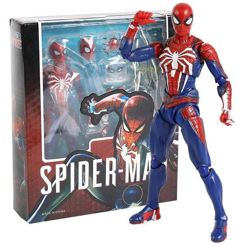 The KedStore Avengers SHF Spider Man Upgrade Suit PS4 Game Edition SpiderMan PVC Action Figure Collectable Toy | TheKedStore