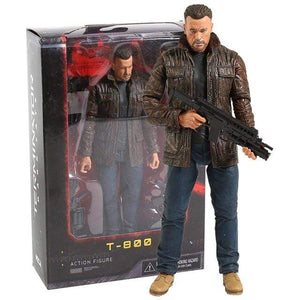 The KedStore B box NECA Terminator 2: Judgment Day T-800 Arnold Schwarzenegger PVC Action Figure Collectible Model Toy 7" 18cm