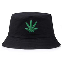 Load image into Gallery viewer, The KedStore black 4 Embroidery Aliens Foldable Bucket panama hat | TheKedStore