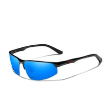 Load image into Gallery viewer, The KedStore Black Blue KINGSEVEN Driving Series Polarized Men Aluminum Sunglasses Blue Mirror Lens Sun Glasses | TheKedStore