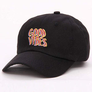 The KedStore Black Embroidered Baseball Cap 100% Cotton Fashion Hat