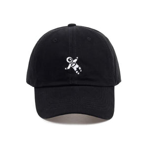 The KedStore Black Embroidered baseball cap / gorra de béisbol bordada