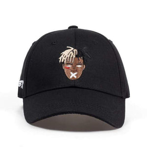 The KedStore Black Embroidered Baseball Cap / gorra de béisbol bordada