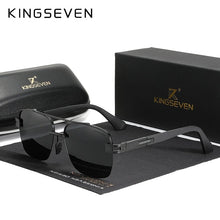 Load image into Gallery viewer, KINGSEVEN Design Sunglasses Polarized Gradient Square Retro Eyewear Okulary