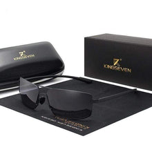 Load image into Gallery viewer, The KedStore Black Gray KINGSEVEN Brand Design Sunglasses Men Women Square Frame Gafas | TheKedStore