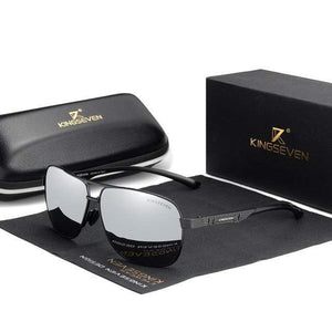 KINGSEVEN Aluminum Sunglasses Polarized Mirror Sun Glasses Oculos de sol | TheKedStore
