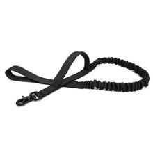 Load image into Gallery viewer, The KedStore Black Tactical Bungee Dog Leash + Handle Quick Release Cat Dog Leash Elastic Leads Rope / Correa de perro bungee táctico|  TheKedStore