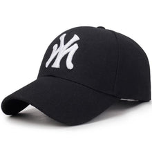 Load image into Gallery viewer, The KedStore Black white Letters Embroidered Adjustable Baseball Cap
