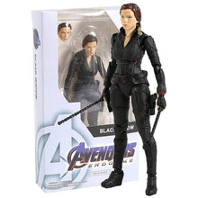 Load image into Gallery viewer, The KedStore Black Widow B Avengers SHF Spider Man Upgrade Suit PS4 Game Edition SpiderMan PVC Action Figure Collectable Toy | TheKedStore