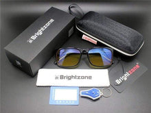 Load image into Gallery viewer, The KedStore Black Yellow Fullset Glasses with Anti Blue Light Blocking Filter - Reduces Digital Eye Strain - Clear Regular Computer Gaming Glasses