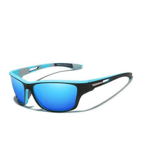 Load image into Gallery viewer, The KedStore Blue KINGSEVEN Ultralight Frame Polarized Sunglasses Sports Style Square Sun Glasses | TheKedStore
