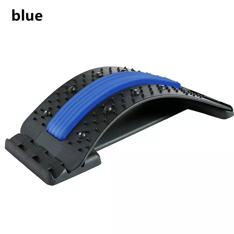 The KedStore Blue Spineboard - Back Relax Stretcher - Spine Stretcher - Lumbar Support Pain Relief