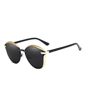 The KedStore C01 Gold Gray KINGSEVEN Cat Eye Sunglasses Polarized Fashion Ladies Sun Glasses Vintage Shades Oculos de sol Feminino | TheKedStore