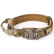 Load image into Gallery viewer, The KedStore Camouflage Collar / M (34-42cm) / China Military Tactical Adjustable Dog Collar with Leash-Control Handle | TheKedStore