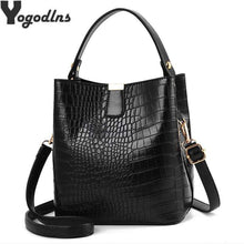 Load image into Gallery viewer, The KedStore Crocodile Pattern Handbag Shoulder Messenger Bag