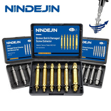 Load image into Gallery viewer, The KedStore Damaged Screw Extractor / Drill Bit Extractor / Drill Set Bolt Extractor / Bolt Stud Remover Tool - 5pcs