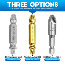 Load image into Gallery viewer, The KedStore Damaged Screw Extractor / Drill Bit Extractor / Drill Set Bolt Extractor / Bolt Stud Remover Tool - 5pcs