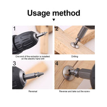 Load image into Gallery viewer, The KedStore Damaged Screw Extractor / Drill Bit Extractor / Drill Set Bolt Extractor / Bolt Stud Remover Tool - 5pcs