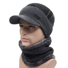 Load image into Gallery viewer, Wool Scarf &amp; Cap Set, or Cap only