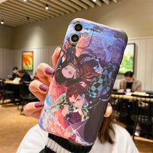 Load image into Gallery viewer, The KedStore Demon Slayer Case for iphone 11 pro 6 6s 7 8 plus X XR XS Max phones