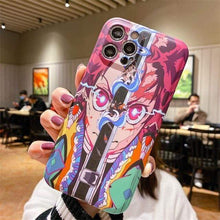Load image into Gallery viewer, Demon Slayer Case for iphone 11 pro 6 6s 7 8 plus X XR XS Max phones
