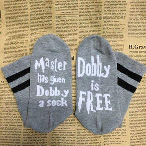 The KedStore Dobby is free 8 Socks If You can read this Bring Me a Glass of Wine Socks