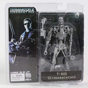 The KedStore Endoskeleton NECA Terminator 2: Judgment Day T-800 Arnold Schwarzenegger PVC Action Figure Collectible Model Toy 7" 18cm