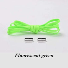 Load image into Gallery viewer, The KedStore Fluorescent green No tie Shoelaces Round Elastic Shoe Laces For Sneakers Shoelace Quick Lazy Laces Shoestrings