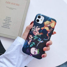 Load image into Gallery viewer, The KedStore For iPhone 12 / 2 Demon Slayer Case for iphone 11 pro 6 6s 7 8 plus X XR XS Max phones
